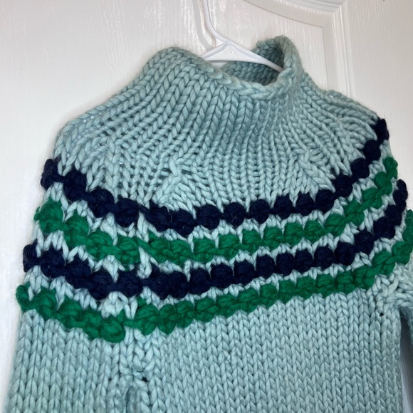 Twinkle by Wenlan Cowl Neck 100% wool Sweater size M - Picture 3 of 8